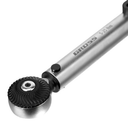 Ключ динамометрический, 5-25 Нм, 1/4", CrV  Gross
