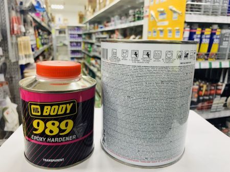 Грунт-наполнитель Body 989 2К (1л) + Отвердитель BODY 732 EPOXY (0,25л) комплект