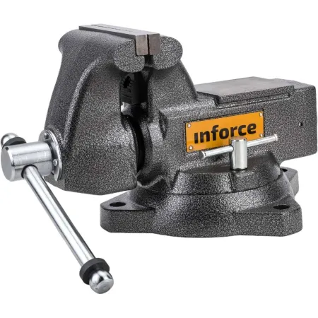 Поворотные слесарные тиски Inforce 05-23-10