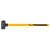 Кувалда 4000 г, кованая, фибергласовая  рукоятка c TPR покрытием, 880 мм Denzel