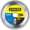 STAYER Expert, 200 x 32/30 мм, 60Т, точный рез, пильный диск по дереву (3682-200-32-60)