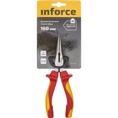 Диэлектрические тонкогубцы Inforce 06-18-20
