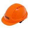 Каска защитная ударопрочная, ABS/PC, плавная регулировка, модель «Форвард» (К-05)оранж. Denzel