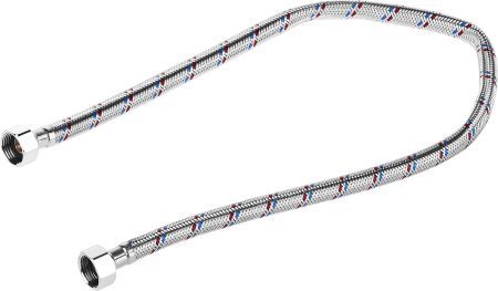 ЗУБР 1/2″, 0.6 м, гайка-гайка, гибкая подводка для воды (51005-G/G-060)