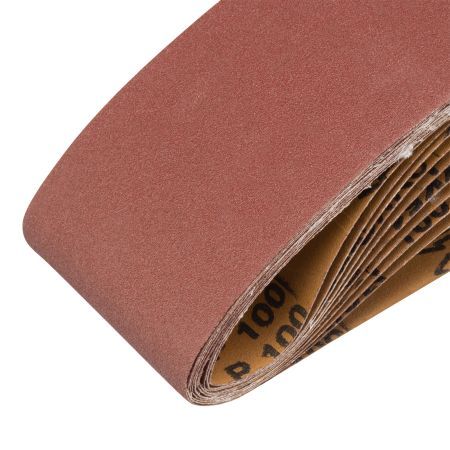 Лента абразивная бесконечная, P 100, 100 х 610 мм, 10 шт Matrix