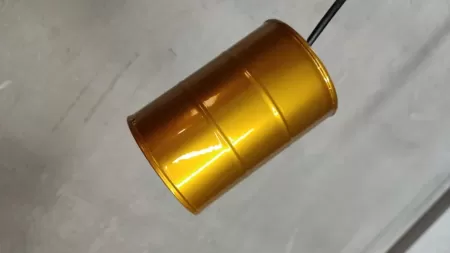 Порошковая краска полиэфирная, золотой хром