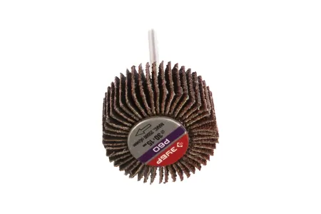 ЗУБР  d 30x15 мм, P60, круг шлифовальный лепестковый, на шпильке  d  3.2 мм; 36600-060