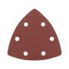 Треугольник шлифовальный на липучке (80х80х80 мм, Р100, 5 шт.)