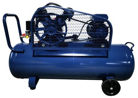 Компрессор поршневой с ременным приводом AE&T TK-100-2A, объем 100 л., 220В