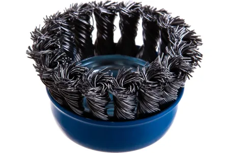 ЗУБР Ø 65 мм, проволока 0.5 мм, щетка чашечная для УШМ 35275-065 Профессионал