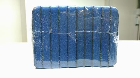 Siasponge flax pad Абразивная губка двусторонняя 98*120*13 мм