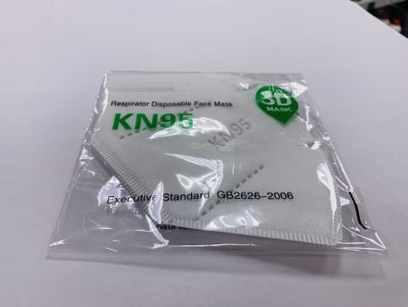 Респиратор складной с клапаном выдоха KN95 (FFP2)