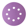 Абразивный круг на бумажной основе HANKO PP627 Purple Paper 125 мм, 8 отверстий
