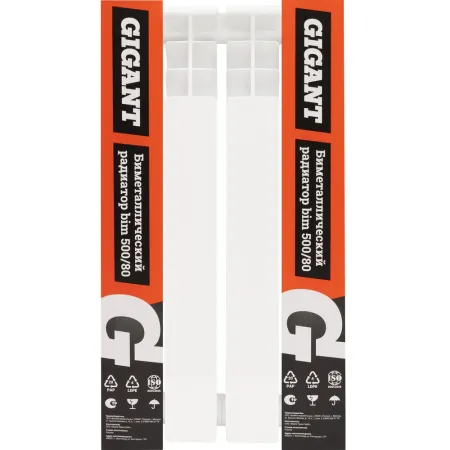 Биметаллический радиатор Gigant bim 500/80