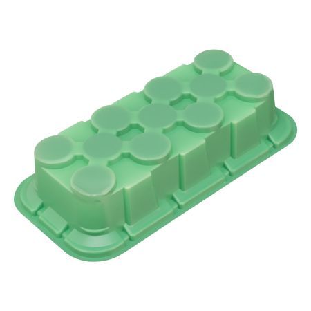 Мини-парник с крышкой, с торфяными таблетками, 240х125х50 мм, 11 ячеек, полистирол