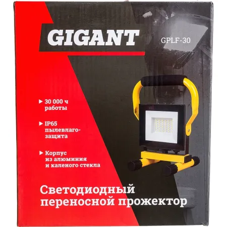Переносной светодиодный прожектор Gigant GPLF-30