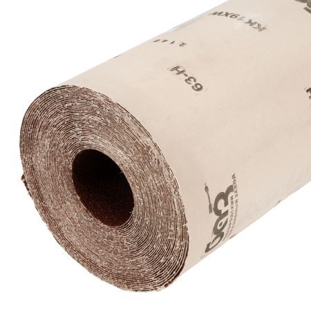 Шкурка на тканевой основе, зернистость № 63, 775 мм х 20 м, "БАЗ"