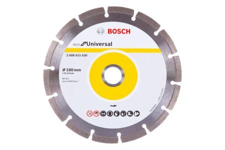 BOSCH  2.608.615.030 алмазный диск eco universal 180-22,23