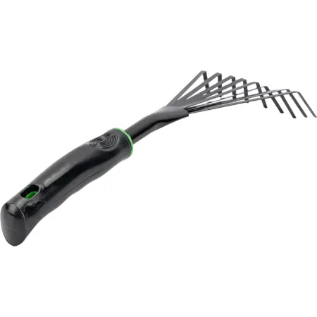 Стальные веерные мини-грабли для листьев, с пластиковой ручкой Gigant GVER-21