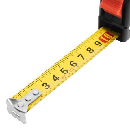 Рулетка строительная 5 м х 18 мм, пластиковый корпус