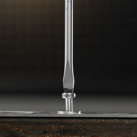 Отвертка, SL5x150 мм, S2, 3к рукоятка Denzel