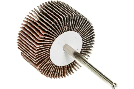 ЗУБР  d 30x15 мм, P180, круг шлифовальный лепестковый, на шпильке  d  3.2 мм; 36600-180