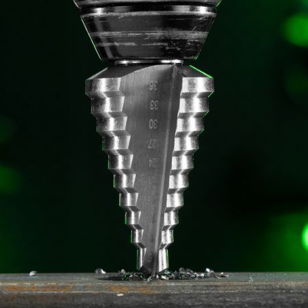 Сверло ступенчатое по металлу, 9-12-15-18-21-24-27-30-33-36 мм, 4241 Сибртех