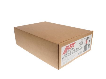 Заклепочник 1/4" пневматический усиленный,шток 15.8мм 90PSI 3300LBF JTCJTC