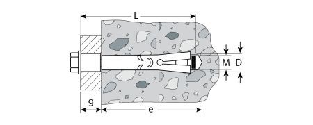 ЗУБР 16 х 110 мм, 8 шт, анкерный болт (4-302312-16-110)
