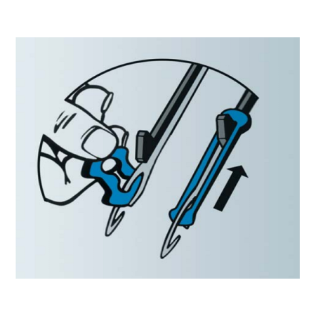 CLIPPER REMA TIP TOP 510 2202 Шило со складной рукояткой