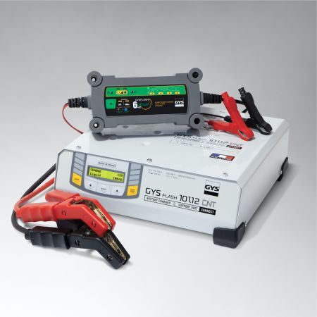 *029071 инверторное зарядное устройство GYSFLASH 100-12HF (кабель 2,5м)