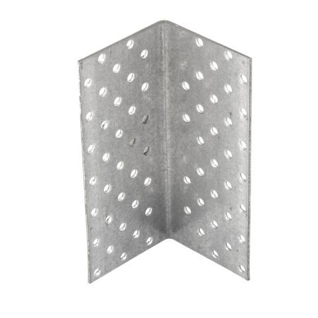 Крепежный уголок равносторонний  2 мм,   KUR 60 x 60 x 140 мм Сибртех