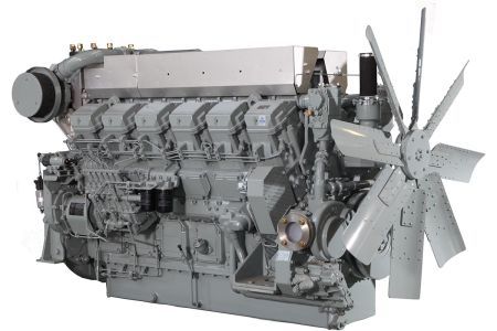 Двигатель Mitsubishi S12R-PTA2