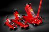 STAYER F-35 RED FORCE, 3.5 т, 145 - 500 мм, подкатной домкрат с быстрым и высоким подъемом для СТО, Professional (43155-3.5)