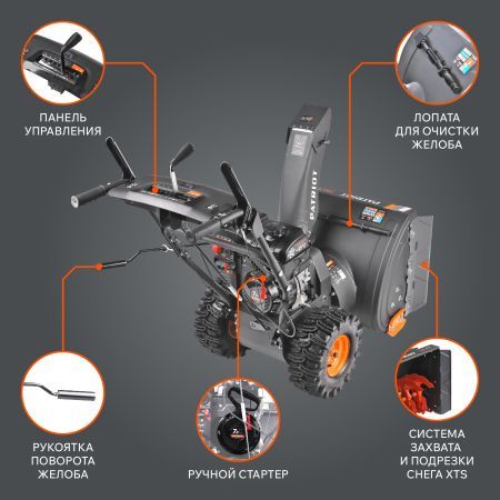 Снегоуборщик бензиновый PATRIOT PRO 750