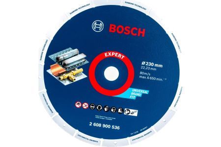 BOSCH Алмазный диск по металлу 230х22мм