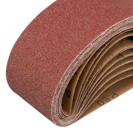 Лента абразивная бесконечная, P 60, 75 х 457 мм, 10 шт Matrix