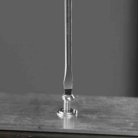 Отвертка, SL3х75 мм, S2, 3к рукоятка Denzel