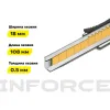 Строительный нож Inforce 06-02-10