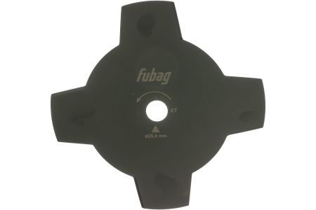 Fubag Триммерный диск_4 лопасти_внешний диаметр 255мм_посадочный диаметр 25.4мм. толщина 1.6мм