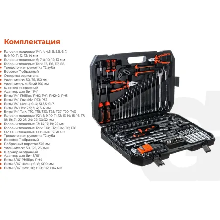 Набор автомобильного инструмента Gigant GAS 143
