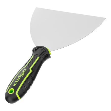 Шпательная лопатка из нержавеющей стали, 150 мм, 2-компонентная рукоятка Сибртех