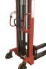 Штабелер гидравлический 1,0 т 2,5 м TOR CTY-EH с раздвижными вилами