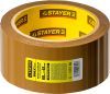 STAYER 48 мм, 60 м, 45 мкм, коричневая, клейкая лента (1207-50)