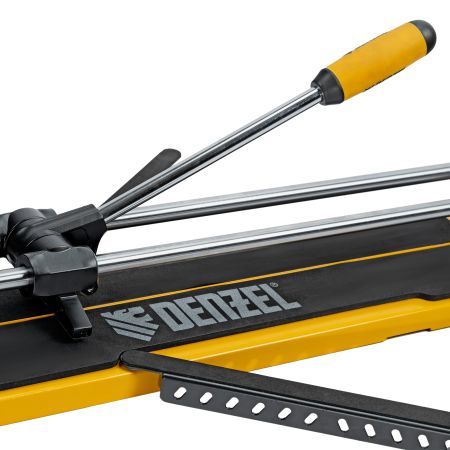 Плиткорез 600х14мм, цельнометал. напр., каретка на подш., стальная станина, рукоятка-пенал Denzel