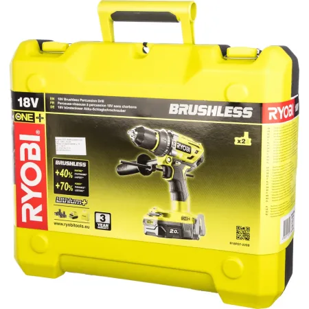 Ударная дрель-шуруповерт ONE+ R18PD7-220B Ryobi