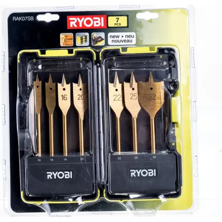 Набор перьевых сверл RAK07SB Ryobi