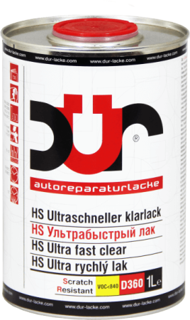 DÜR HS 2+1 Лак ультрабыстрый, комплект