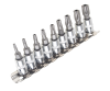 Набор бит 1/4" TORX 5-ти гранных TS10H-TS50H 9 предметов JTCJTC