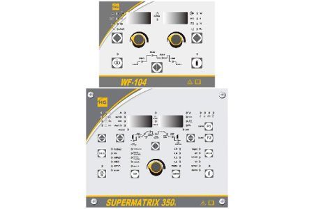 Сварочный полуавтомат HUGONG SUPERMATRIX 350 III (с БО и тележкой)
